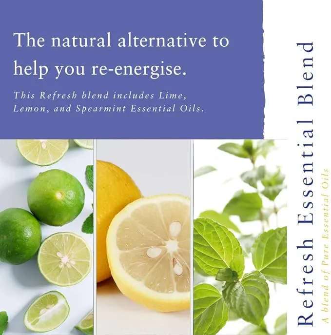 Absolute Aromas Blended Refresh Essential Oils (10ml)
