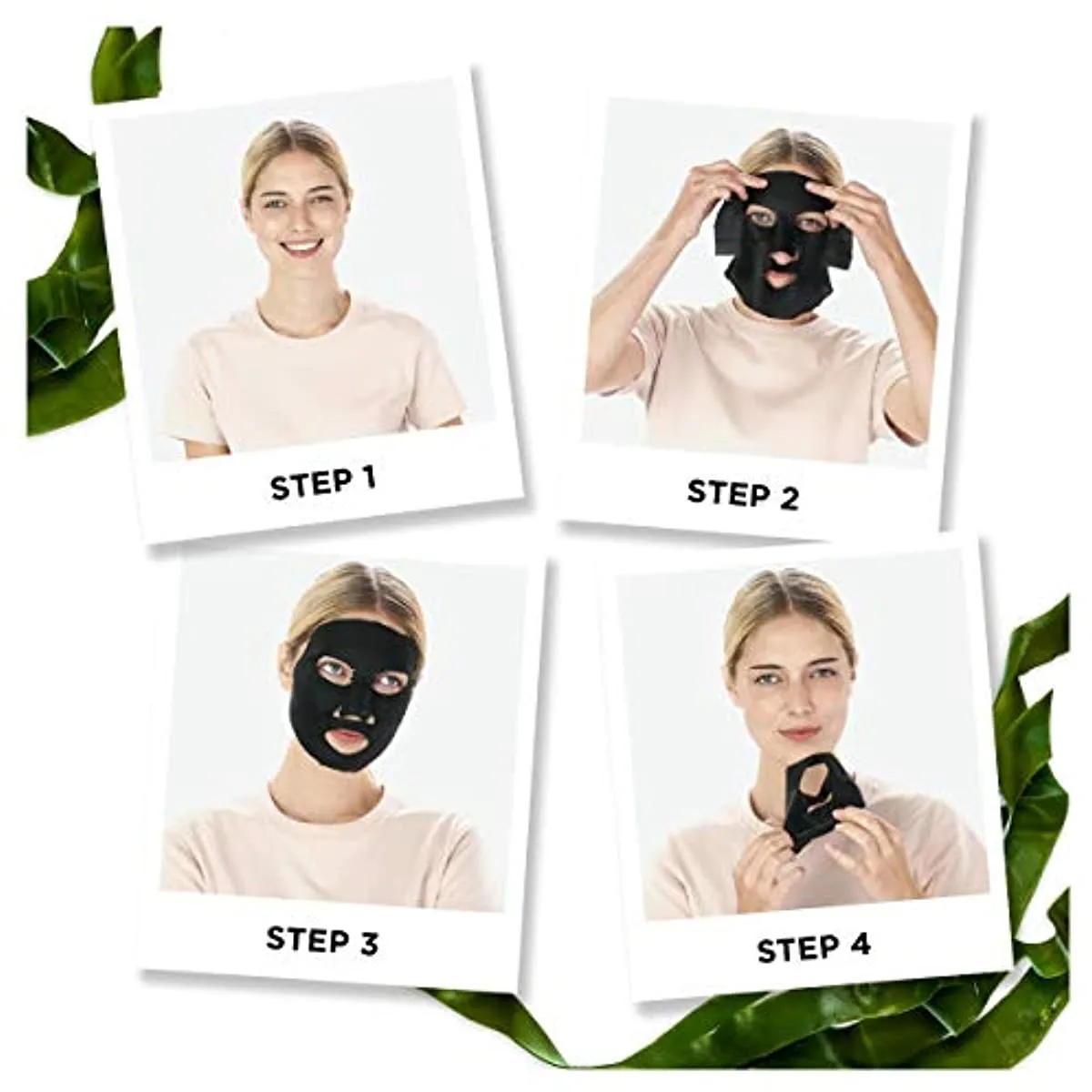 Ganier Pure Charcoal Black Tissue Mask