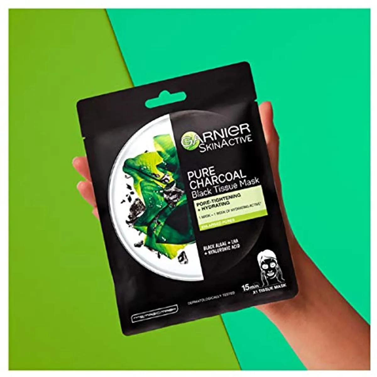 Ganier Pure Charcoal Black Tissue Mask